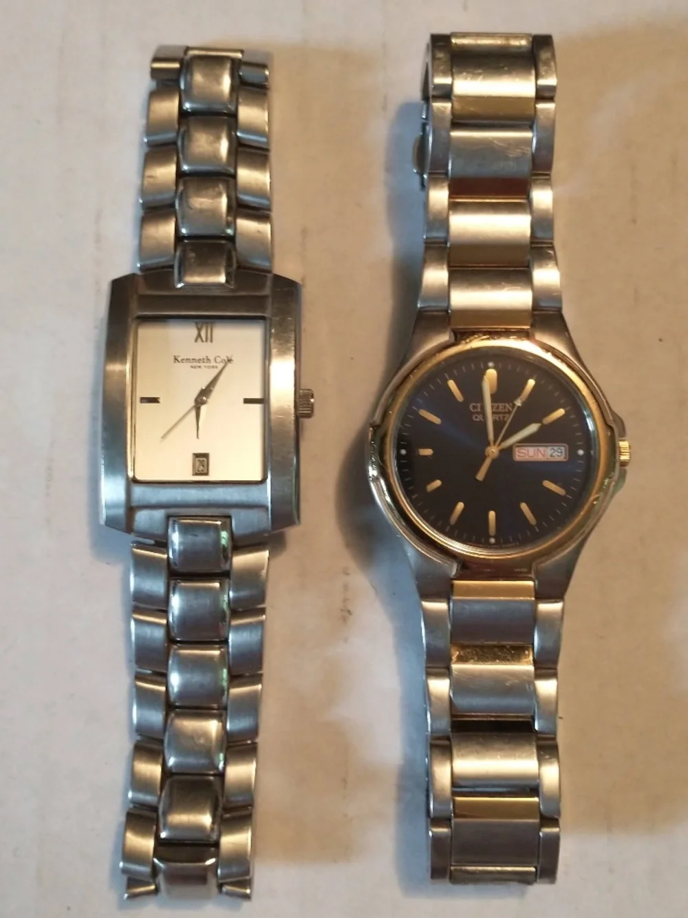 Lot of 2 Clasp Fitted Watches